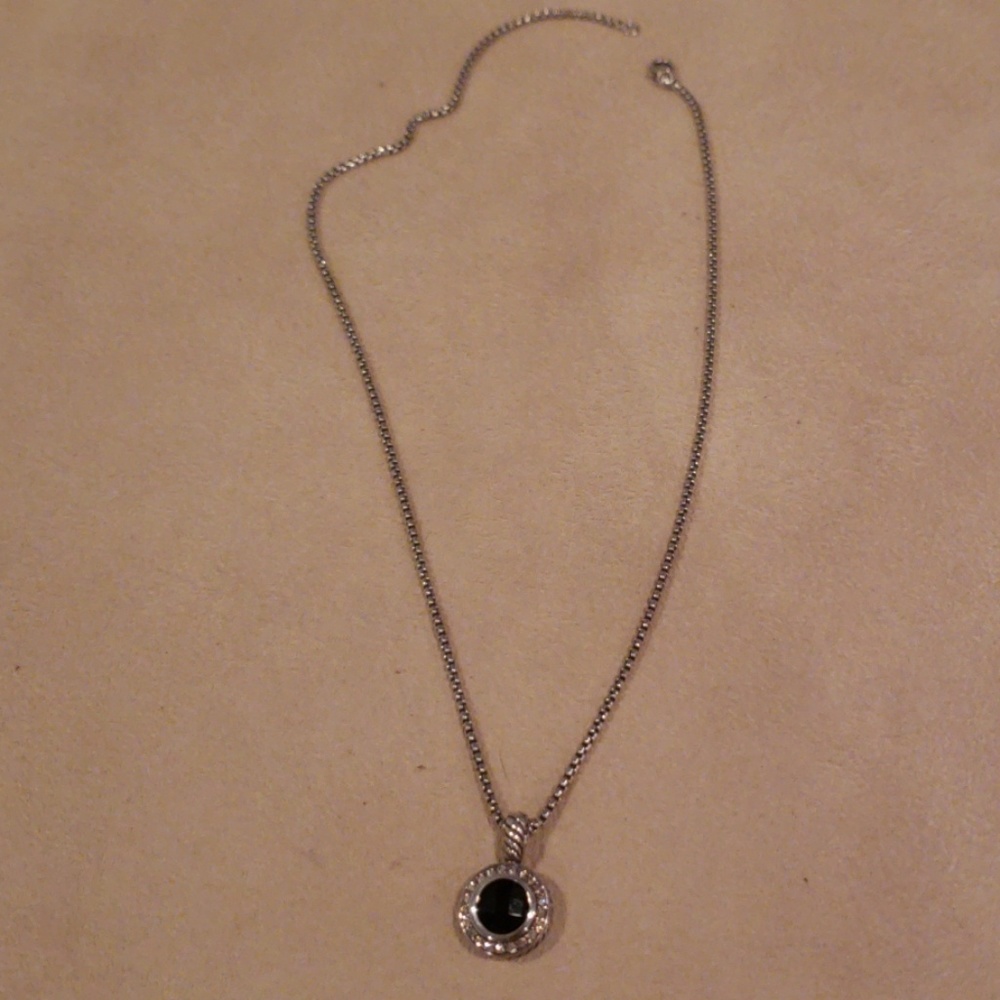 Authentic David Yurman! Black Onyx necklace